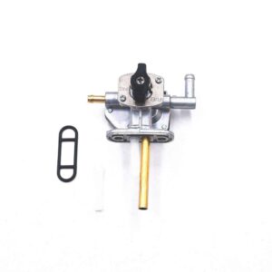 Carbpro 44300-05G01 Fuel Petcock with Lever for Suzuki Ozark 250 LTF250 2002-2006, Quadrunner 250 Fuel Gas Tank Valve