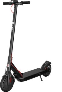 razor t25 electric scooter - up to 18 miles range & up to 15.5 mph, foldable adult electric scooter for commute and travel