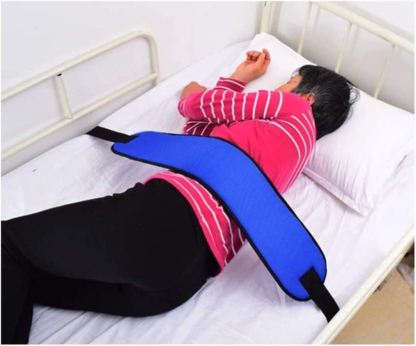 Anti-Fall Bed Restraint Belt, Bed Restraint Auxiliary Device, Anti-Fall Bed Safety Cushion Cushion for Elderly Patients