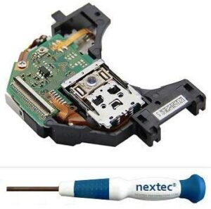 nextec microsoft xbox one disc drive replacement laser lens/xbox one bluray laser (hop-b150) liteon (dg-6m1s-01b) t10 screwdriver