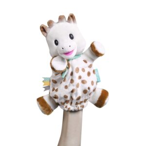 Sophie la girafe | Puppet Comforter | Ultra Soft & Fun | Comfort or Entertain Baby with Sophie la girafe Puppet | Awaken All 5 Senses