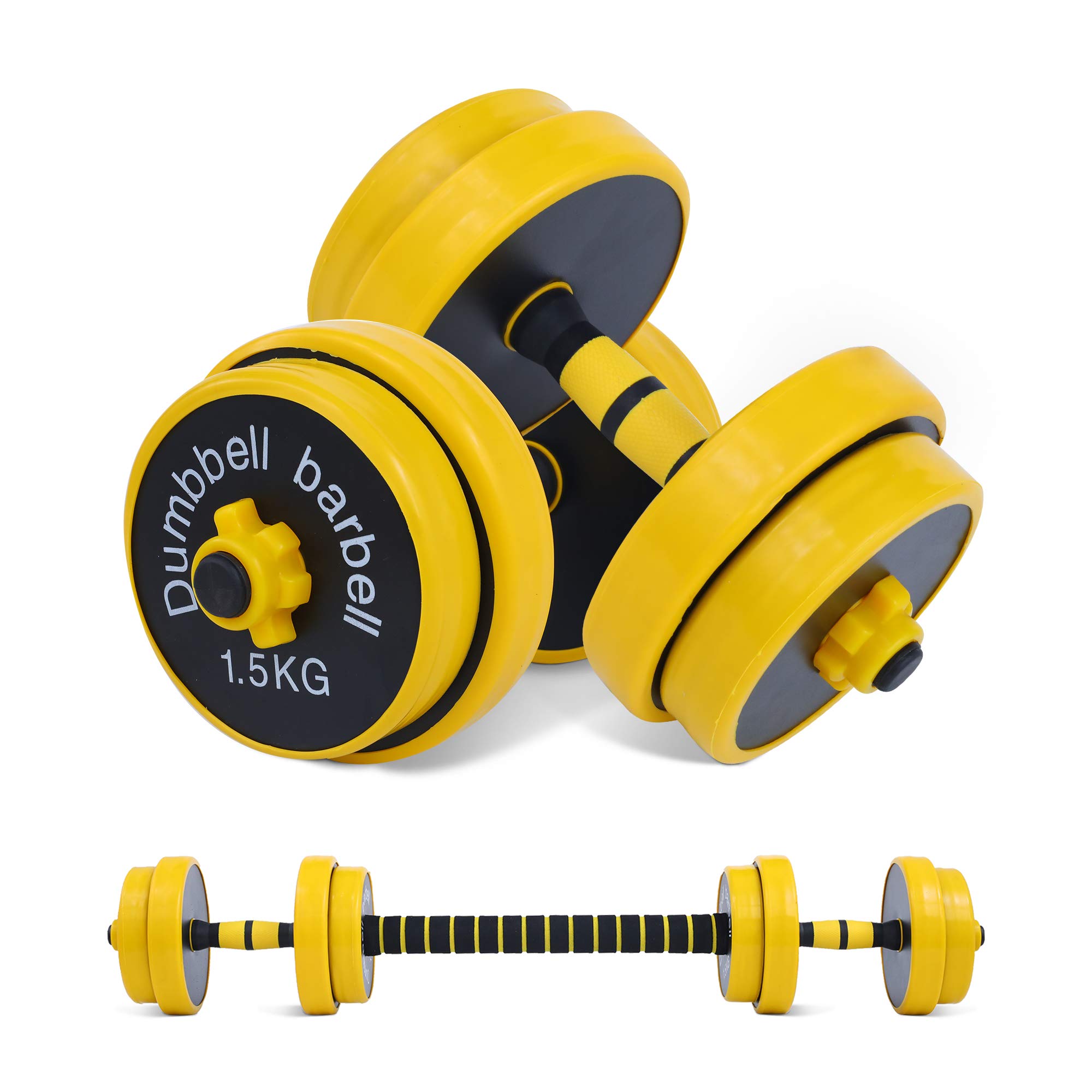 Nice C Adjustable Weights Dumbbells Set, Dumbbell Set, Home Weights 2-in-1 Set, 22-33-44-55-66-88 Non-Slip, All-Purpose, Gym