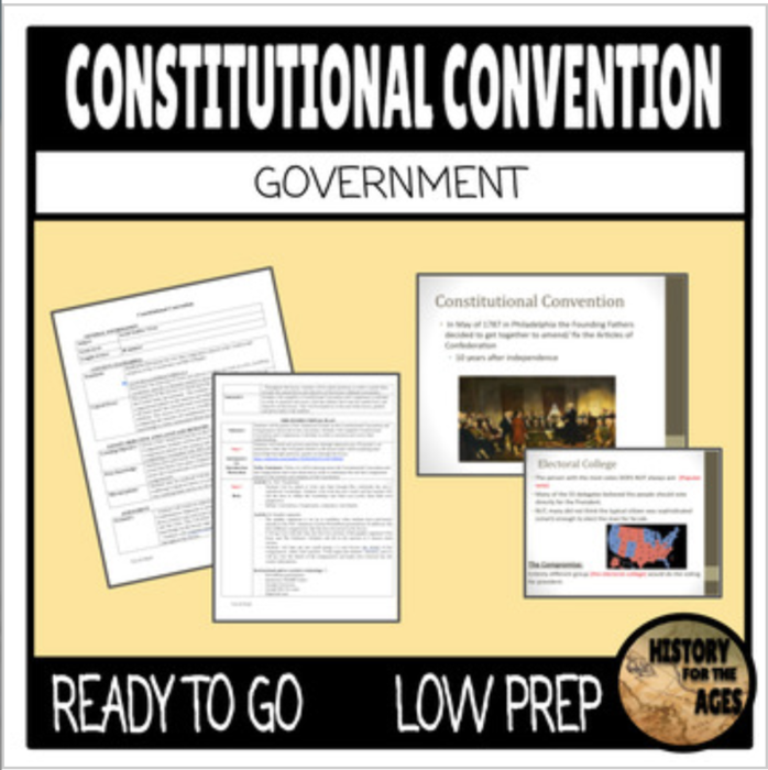 Constitutional Convention Lesson Plan