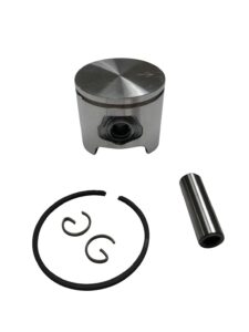 enginerun 44mm piston & piston ring kit compatible with husqvarna 340 343 345 346 xp 350 353 chainsaw oem 503907371