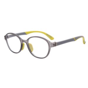 madison avenue kids blue light blocking glasses for teens anti blue ray eye strain computer game glasses flexible soft tr90 frame uv protection computer tv eyeglasses boys girls age 9-12 (yellow)