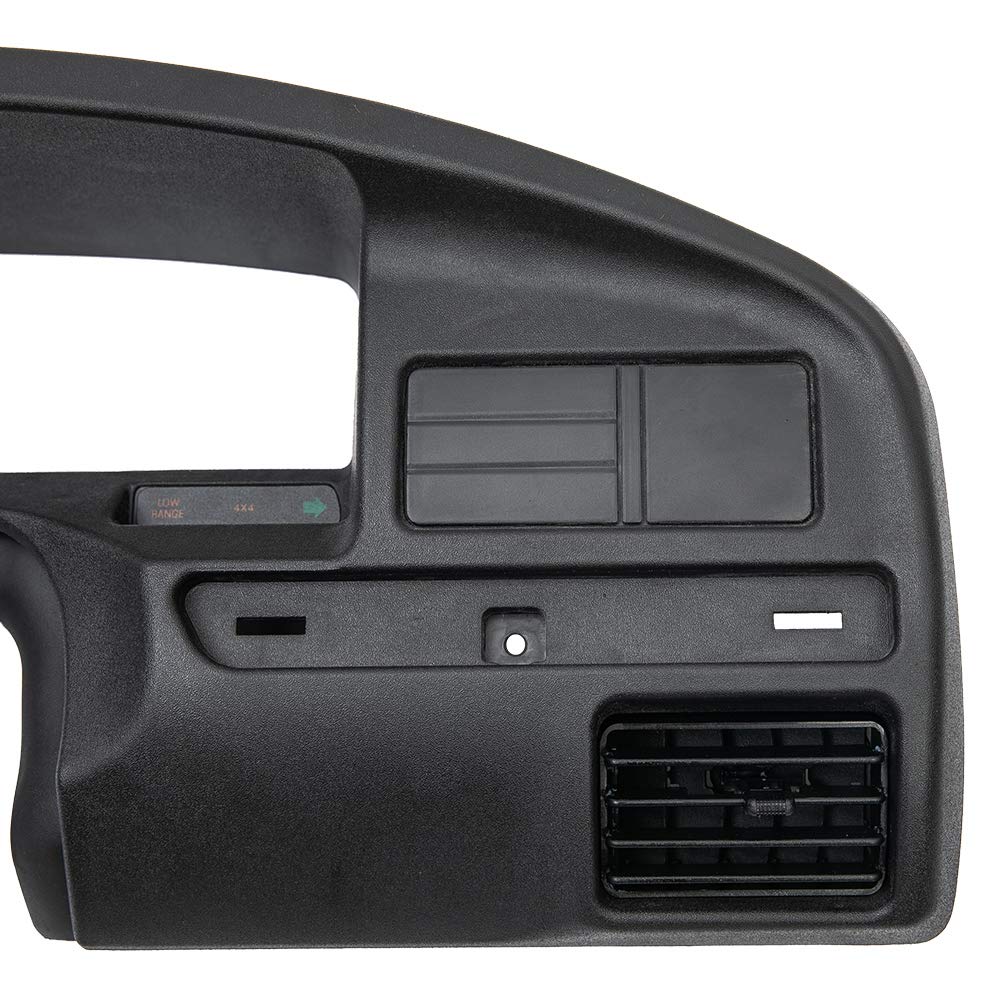 G-PLUS Dashboard Dash Panel Bezel Compatible with 1994 thru 1997 Ford F150, F250, F350 and Super Duty WITH Gas Engine ONLY