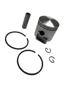 enginerun 44mm piston piston ring kit compatible with husqvarna 150bf 150bt 350 bt backpack leaf blower parts rep oem 502849601