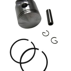 ENGINERUN 44MM Piston Piston Ring Kit Compatible with Husqvarna 150BF 150BT 350 BT Backpack Leaf Blower Parts Rep OEM 502849601