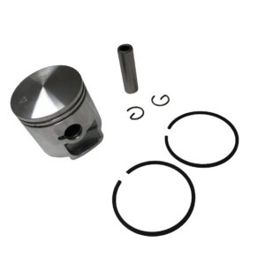 ENGINERUN 44MM Piston Piston Ring Kit Compatible with Husqvarna 150BF 150BT 350 BT Backpack Leaf Blower Parts Rep OEM 502849601