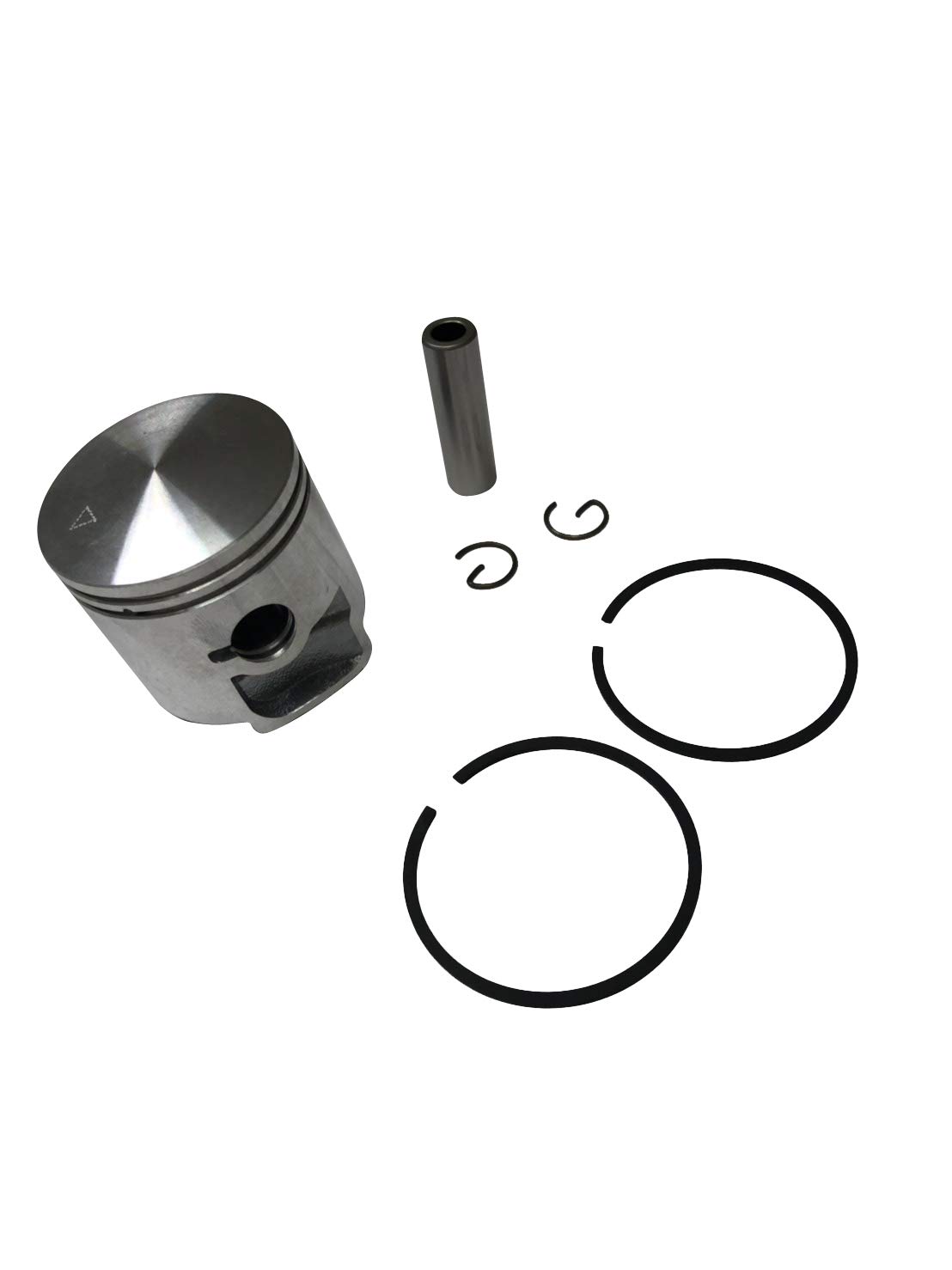 ENGINERUN 44MM Piston Piston Ring Kit Compatible with Husqvarna 150BF 150BT 350 BT Backpack Leaf Blower Parts Rep OEM 502849601