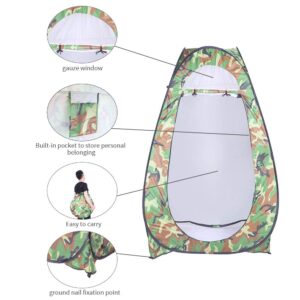 Kcelarec Outdoor Camping Pop Up Privacy Tent, Portable Outdoor Shower Tent, Bathroom Toilet Tent for Camping Beach