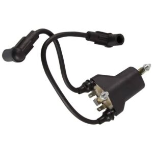 ransoto dual ignition coil pack compatible with 1991-2003 ezgo golf cart marathon medalist txt 4-cycle gas (pre-mci engine) replace 26652-g01 epigc103