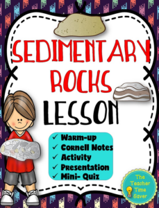 sedimentary rocks lesson