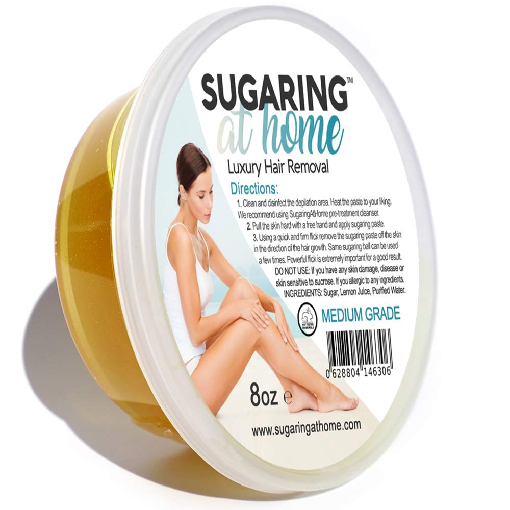 Sugaring Wax for Legs + Set of 15 Strips for Bondage Technique