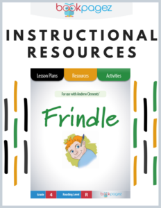 teaching resources for "frindle" - lesson plans, activities, and assessments