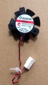 for sunon mf40100v2-c01c-a99 diameter 37mm hole distance 20 26 26mm mute recorder fan