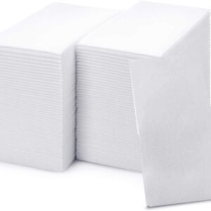 200 Large Disposable Guest Towels for Bathroom, Premium Linen-Like, Multi-Fold, Cloth-Feel Napkins, a Hygienic Solution for Kitchen, Party, Weddings and Events