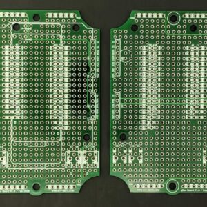 qBox DIY IOT Enclosure Kit (No SMA), IOT Enclosure for Arduino MKR Feather ESP32 Cellular LoRa WiFi Board, Waterproof IP65 Enclosure with Glands, prototyping PCB