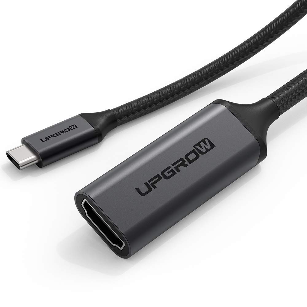 Upgrow USB C to HDMI Adapter 4K@30Hz Cable Type C to HDMI Adapter [Thunderbolt 3 Compatible],for MacBook Pro, Air, iPad Pro, Pixelbook, XPS, Galaxy, and More