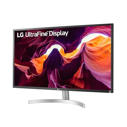 LG UltraFine 32-Inch Computer Monitor 32UL500-W, VA with HDR 10 Compatibility and AMD FreeSync, White