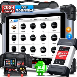 autel maxisys ms908s pro ii: 2024 j2534 ecu programming coding adaption, level-up of ms908s pro elite mk908p ii, same programming as msultra ms919 elite ii pro, autoscan 2.0, active test 36+ services