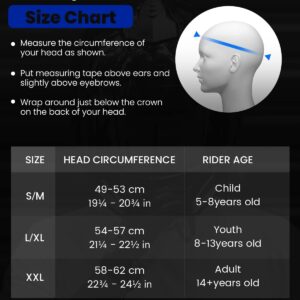 ILM Adult Men & Women Bike Bicycle Helmet, Lightweight Child Youth Mountain Road Cycling Helmets with Dial Fit Adjustment Model B2-21 (Carbon, XXL)