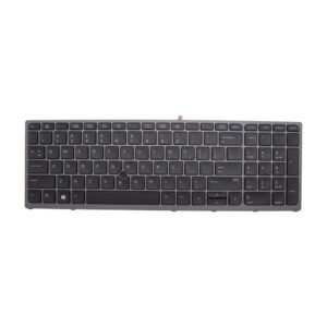 new replacement keyboard for hp zbook 15 g3 g4 zbook 17 g3 g4 backlit pointer us 848311-001 pk131c31a00