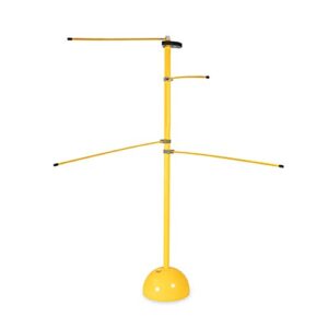 retyion kids basketball training equipment dribble stick adjustable height basketball dribble trainer for indoor outdoor