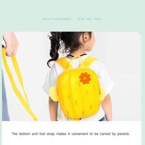 Kids Backpack with Safety Leash,Waterproof Backpack Preschool Toddler,Cute Bag leash for Kids,Bookbag Harness(Yellow)