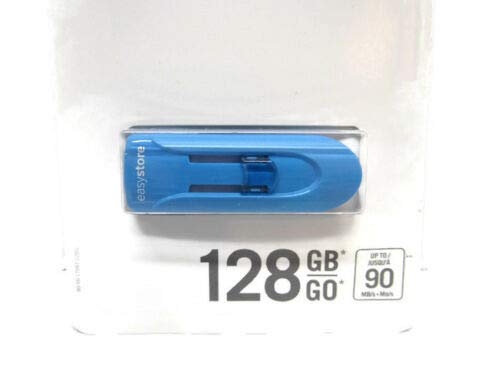 WD - Easystore 128GB USB 3.0 Flash Drive - Blue