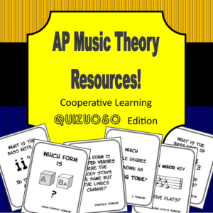 ap music theory cooperative learning - quizuoso