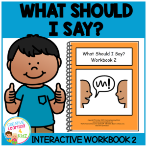 what should i say? interactive workbook 2