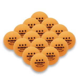 ping pong balls 3 star resilient advanced training 40+ table tennis balls 100 pack (white)