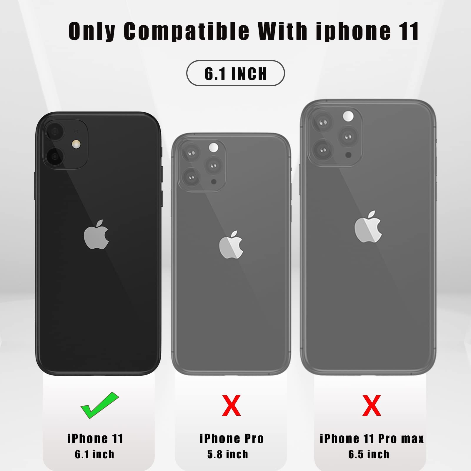 ORIbox Case Compatible with iPhone 11 Case, Translucent Matte case with Shatterproof, Scratch Resistant