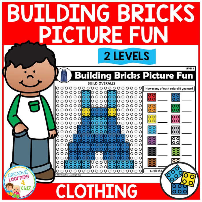 Building Bricks Picture Fun: Clothing