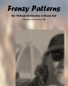 frenzy patterns for (virtual) orchestra, bass guitar & drum set - score & parts