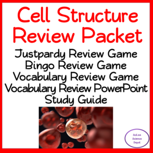 cell structure & functions no prep review packet