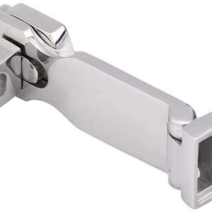 ISURE MARINE Grade Stainless Steel 3" Heavy Duty Door Hasp with Turning Padlock Eye Mount with Screws