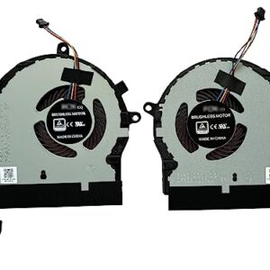 HK-Part Fan for Asus TUF Gaming FX504G FX504GE FX504GM FX504GD CPU Gpu Cooling Fan Dual Fan