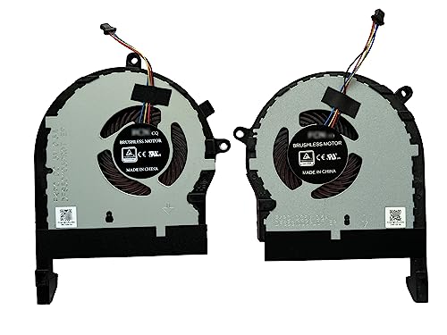 HK-Part Fan for Asus TUF Gaming FX504G FX504GE FX504GM FX504GD CPU Gpu Cooling Fan Dual Fan