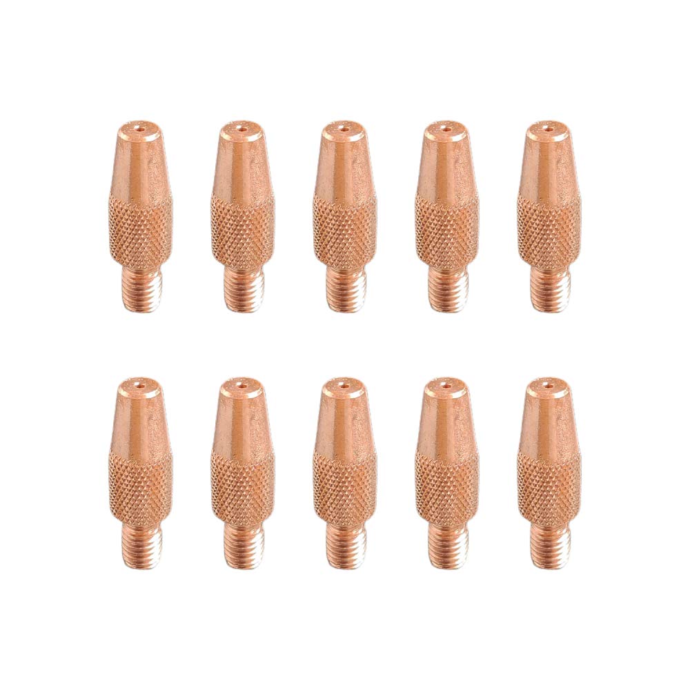 10-pk Contact Tip 186-406 .035" for Miller Spool Gun Parts Spoolmate 186406 by Smart Weld