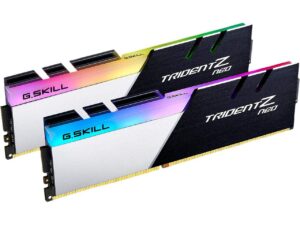 g.skill trident z neo series (intel xmp) ddr4 ram 64gb (2x32gb) 3600mt/s cl18-22-22-42 1.35v desktop computer memory udimm (f4-3600c18d-64gtzn)