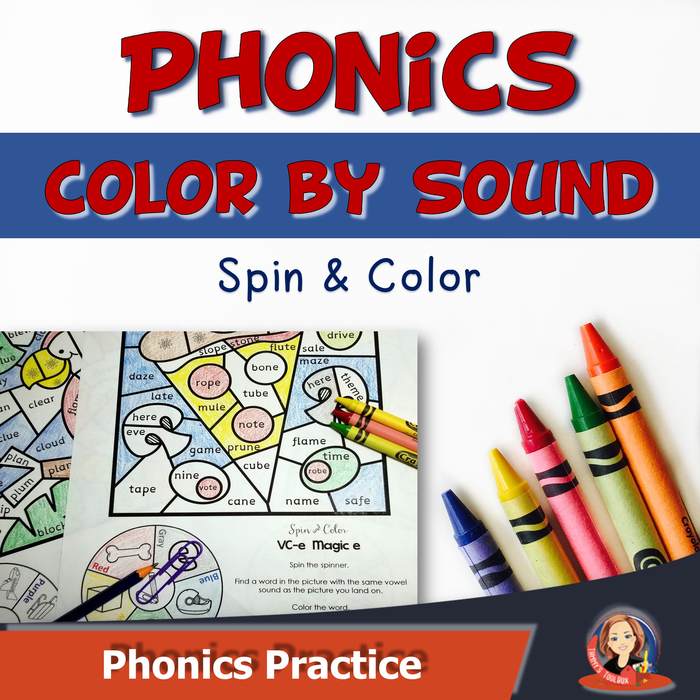 Phonics Color by Sound Worksheets