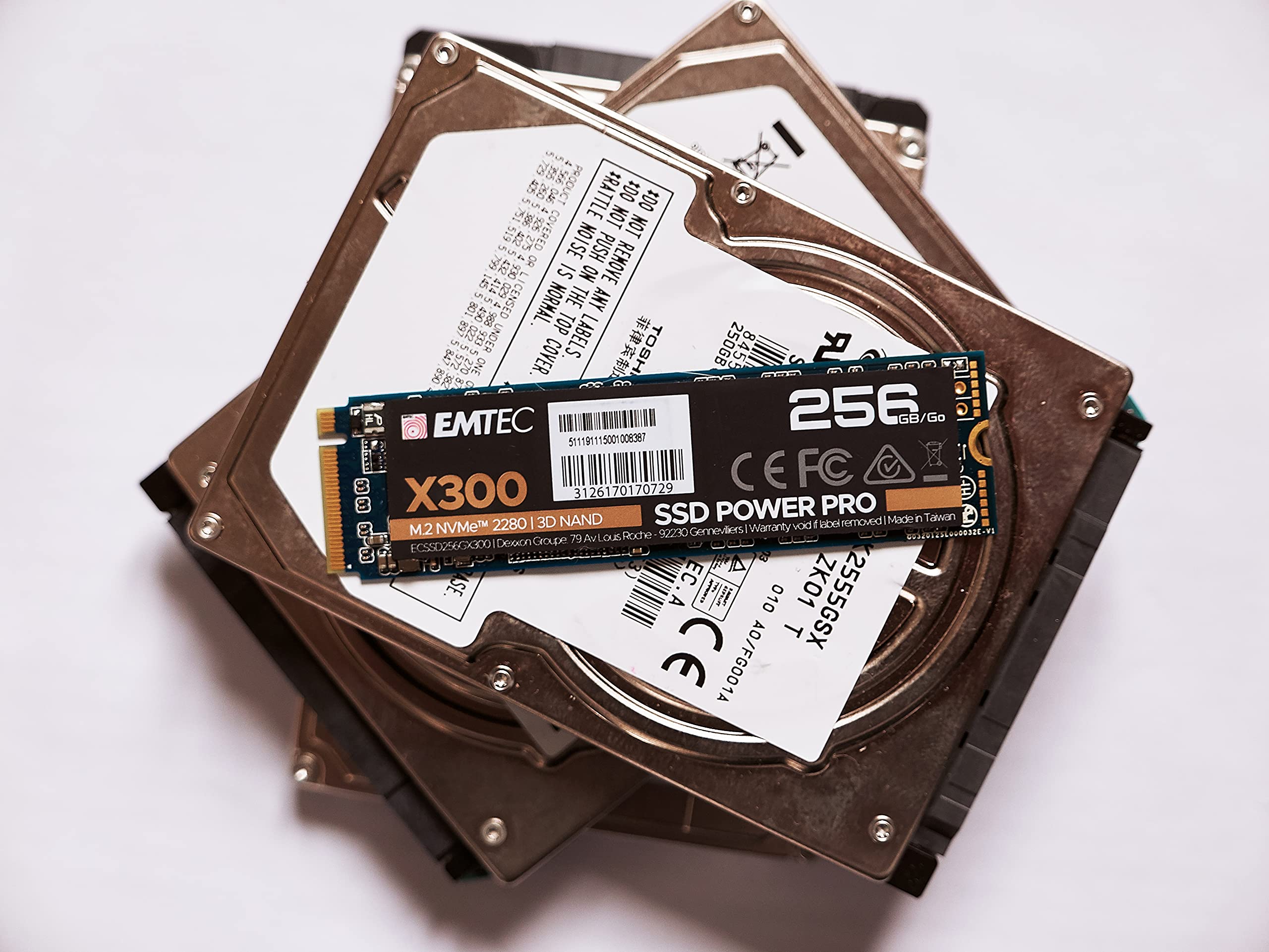 Emtec X300 Power Pro 256GB M.2 2280 PCIe Gen 3.0 x4 Internal Solid State Drive (SSD) - ECSSD256GX300