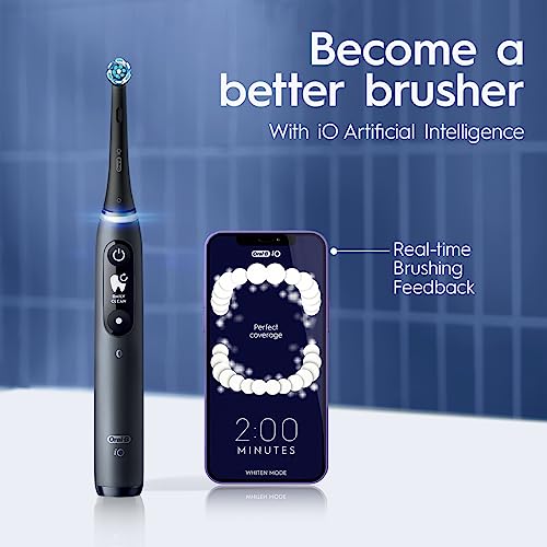 Oral-B iO Series 7G Electric Toothbrush with Brush Head, Black Onyx