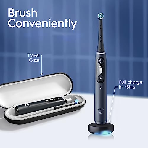 Oral-B iO Series 7G Electric Toothbrush with Brush Head, Black Onyx