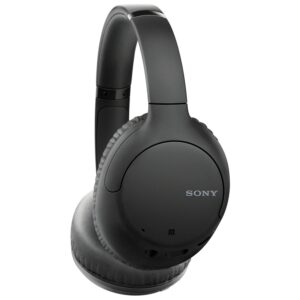 Sony WH-CH710N Wireless Noise-Canceling Headphones (Black) with Deco Gear Case Bundle