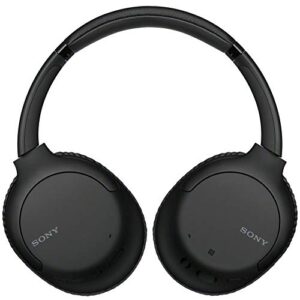 Sony WH-CH710N Wireless Noise-Canceling Headphones (Black) with Deco Gear Case Bundle