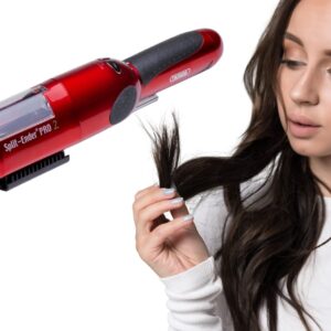 Pro 2 Automatic Easy Damaged Hair Repair Trimmer, Men & Women - Red