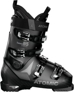 atomic hawx prime 85 ski boots womens sz 7/7.5 (24/24.5) black/silver